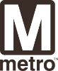 The Washington Metropolitan Area Transit Authority Metro logo